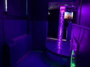 Sensory room lights on
